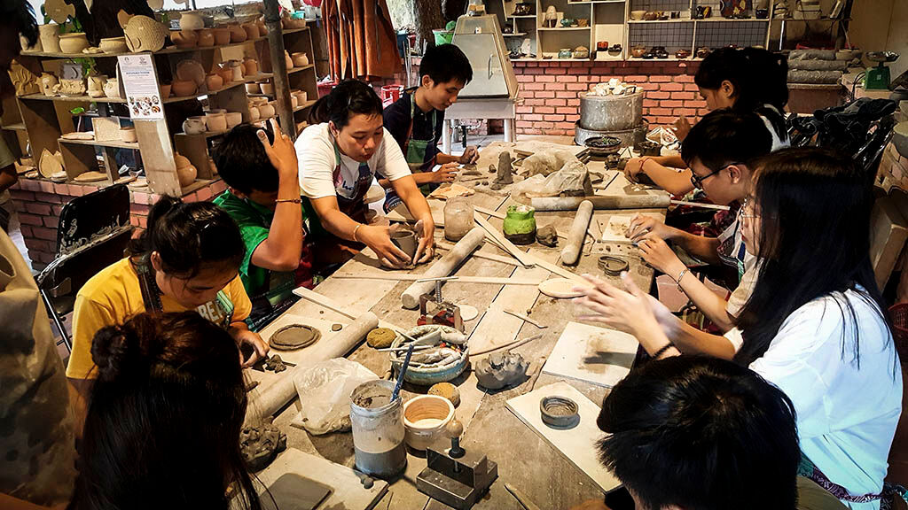 Admire the skillful artistry at Hope Center Hue
